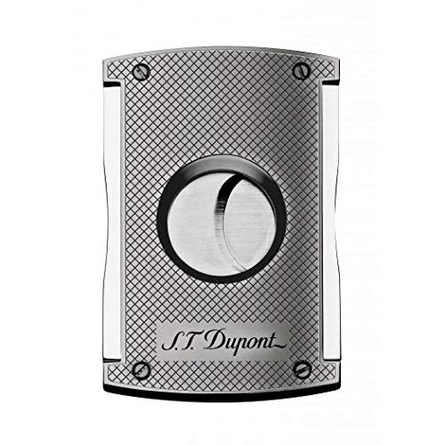 S.T.DUPONT 003257 Maxi Jet Cigar Cutter, Chrome Grid