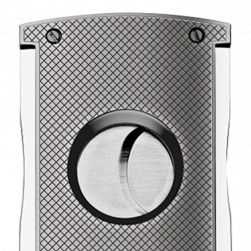 S.T.DUPONT 003257 Maxi Jet Cigar Cutter, Chrome Grid