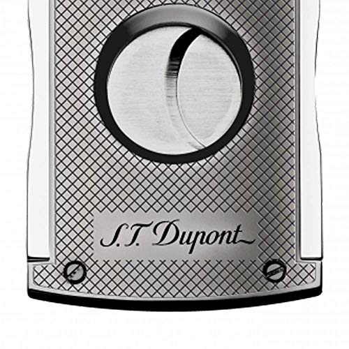 S.T.DUPONT 003257 Maxi Jet Cigar Cutter, Chrome Grid